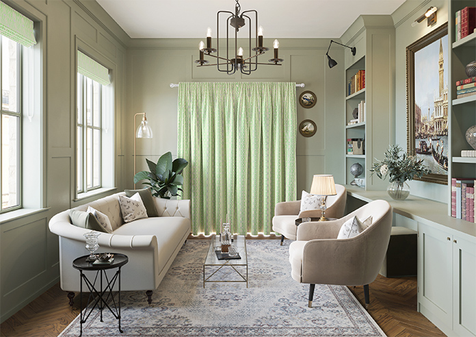 Opulent Scallop, Spearmint - Made To Measure Curtains - Image 15